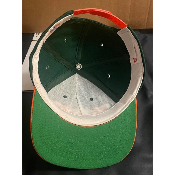 Vintage University of Miami Hurricanes Snapback Hat USA‎ - Picture 6 of 9